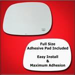 Mirror Glass Replacement + Silicone Adhesive for-4