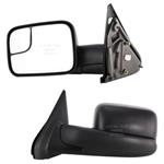 Fits 02-10 Dodge Pickup Driver Side Mirror Assembl