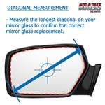 Mirror Glass + Adhesive for Rav4, 4Runner, Tacom-4