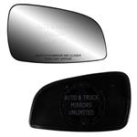 Fits 07-10 Saturn Aura Passenger Side Mirror Glass