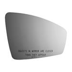 Mirror Glass + Adhesive for Tiguan Passenger Sid-2