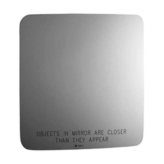 Mirror Glass Replacement + Silicone Adhesive for-2