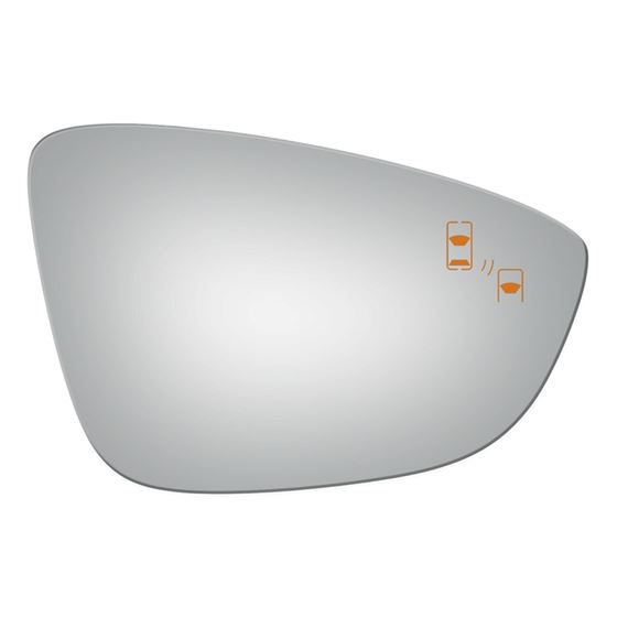 Mirror Glass + Adhesive for Jetta, Passat Passen-2