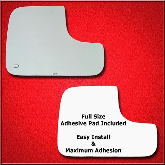 Mirror Glass Replacement + Silicone Adhesive for-4