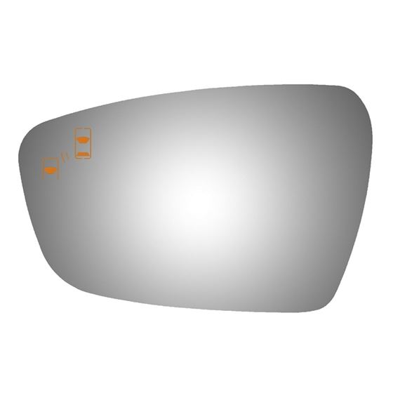 Mirror Glass for Forte, Forte5 Driver Side Repla-2
