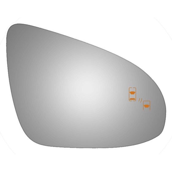Mirror Glass + Adhesive for Camry, Avalon Passen-2