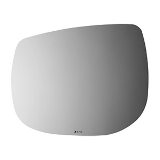 Mirror Glass for Forester, Crosstrek Driver Side-2