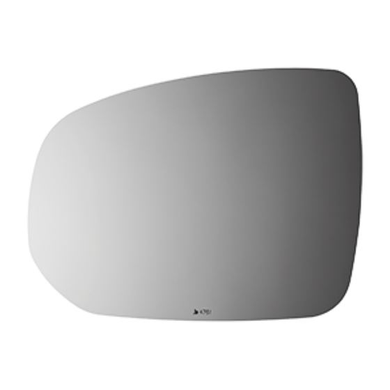 Mirror Glass for V90, XC60 Driver Side Replaceme-2