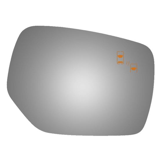 Mirror Glass for Outback, Legacy, WRX Passenger-2