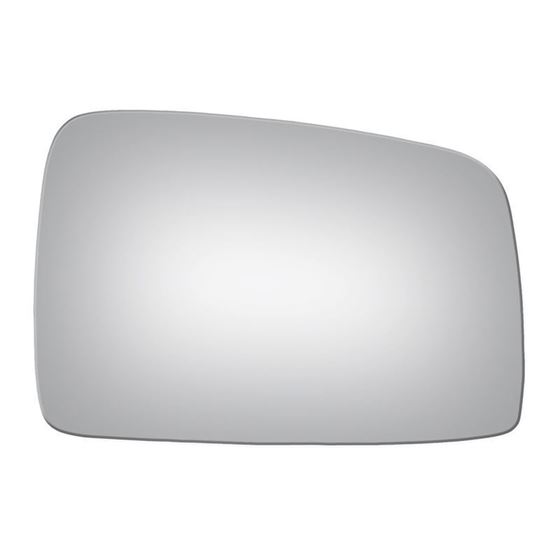 Mirror Glass Replacement + Silicone Adhesive for-4