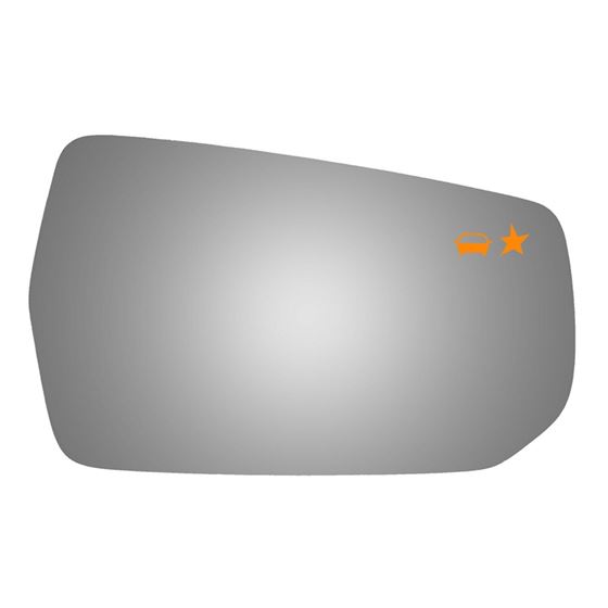 Mirror Glass + Silicone for 16-18 Chevrolet Mali-2