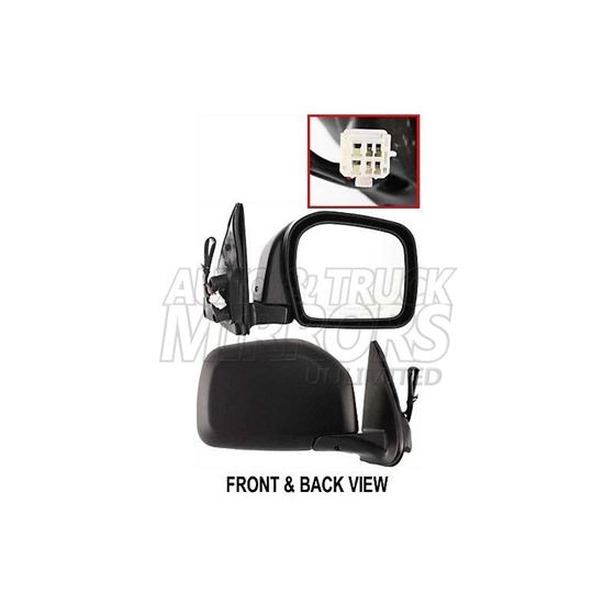 Fits 00-02 Toyota 4Runner Passenger Side Mirror-2