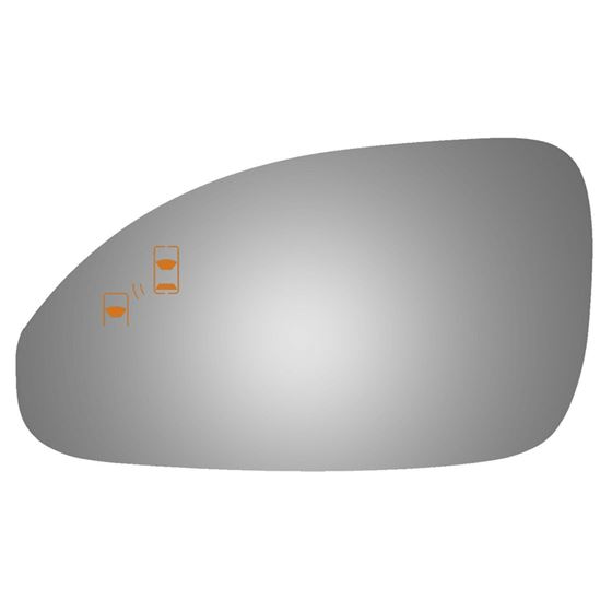 Mirror Glass for 13-17 Buick Enclave Driver Side-2