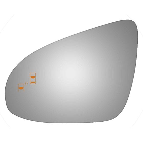 Mirror Glass + Silicone Adhesive for Camry, Aval-2