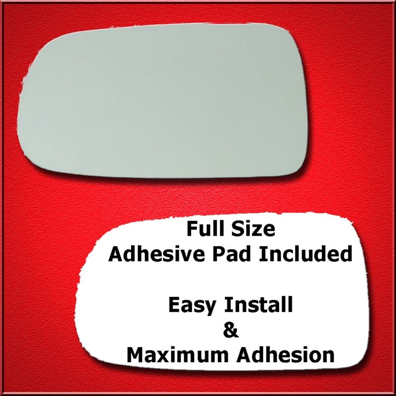 Mirror Glass Replacement + Full Adhesive for 99-02