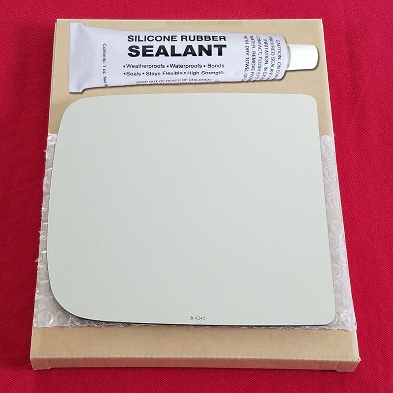 Mirror Glass Replacement + Silicone Adhesive for R