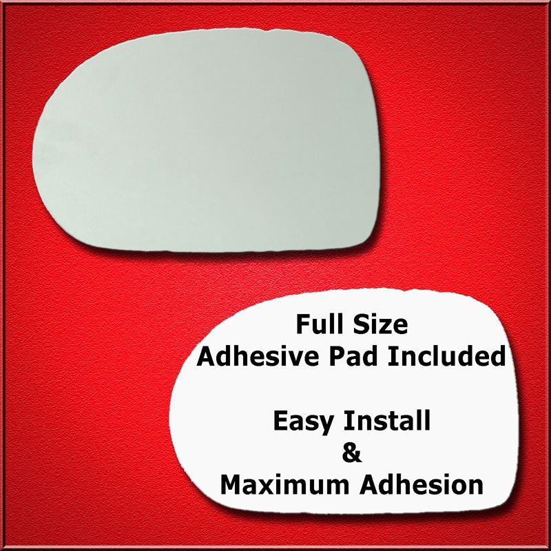 Mirror Glass Replacement + Full Adhesive for 02-05