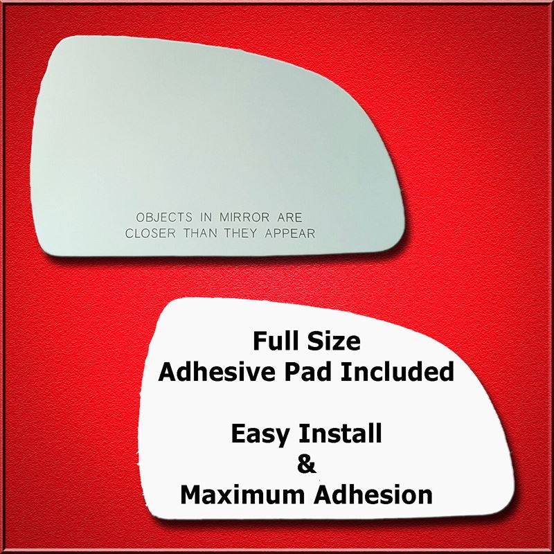 Mirror Glass Replacement + Full Adhesive for 06-10