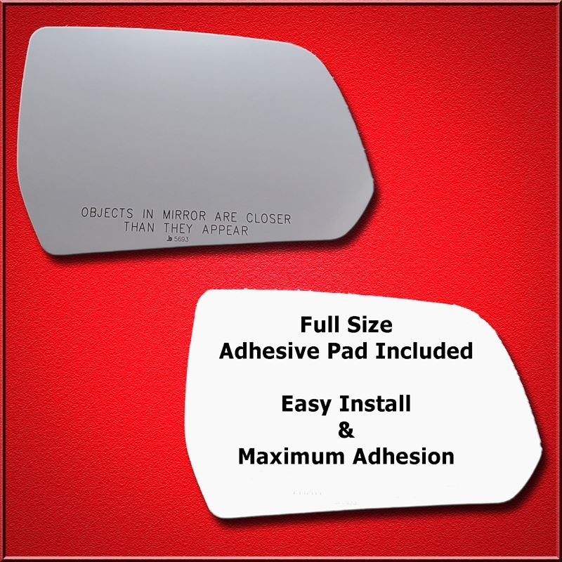 Mirror Glass Replacement + Full Adhesive for 17-19