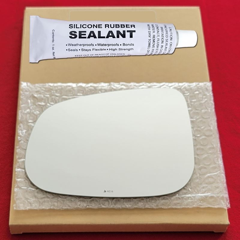 Mirror Glass + Silicone for Volvo S60, S80, V60 Dr