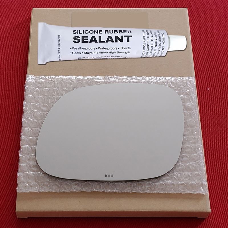 Mirror Glass Replacement + Silicone Adhesive for S