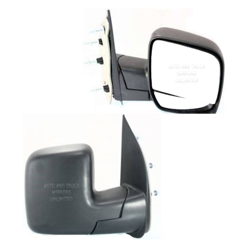 Fits 03-07 Ford E-Series Passenger Side Mirror Ass