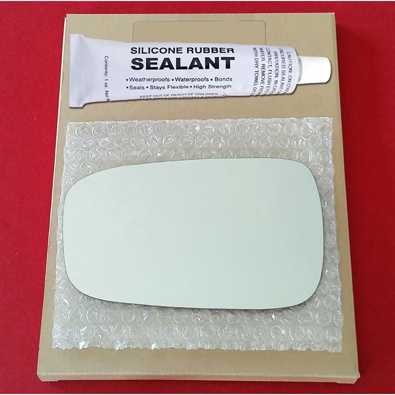 Mirror Glass Replacement + Silicone Adhesive for H