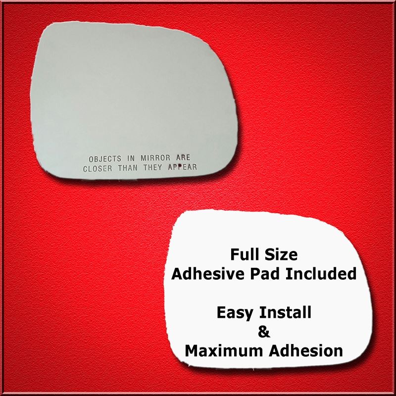 Mirror Glass Replacement + Full Adhesive for 08-09
