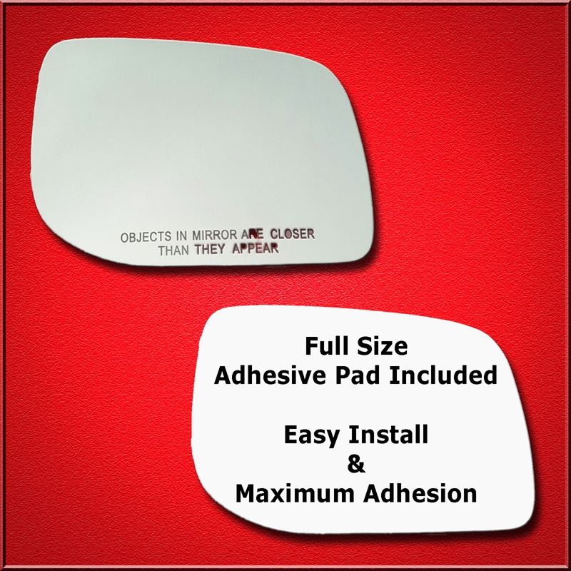 Mirror Glass Replacement + Full Adhesive for 95-02