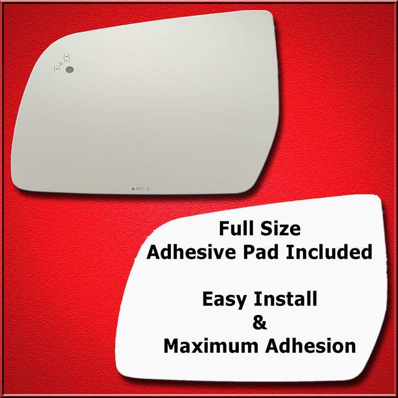 Mirror Glass Replacement + Full Adhesive for 19-21