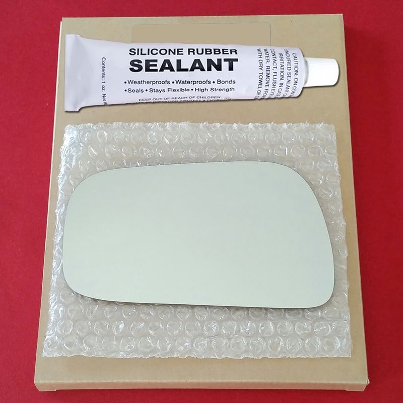 Mirror Glass Replacement + Silicone Adhesive for C