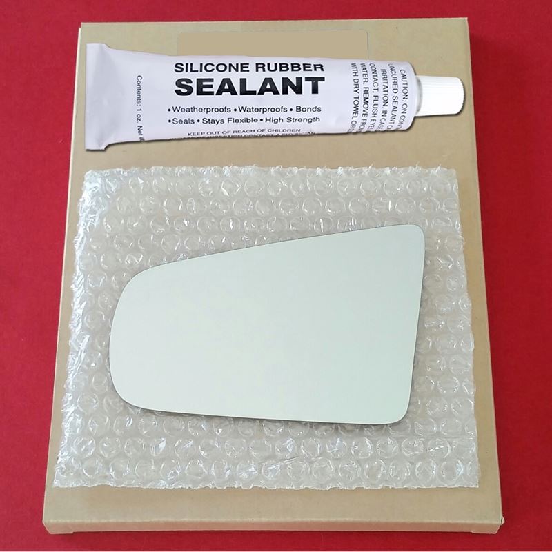 Mirror Glass Replacement + Silicone Adhesive for D