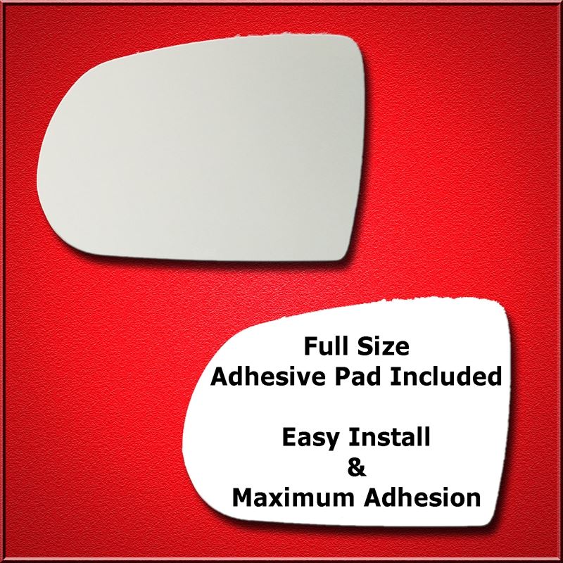 Mirror Glass Replacement + Full Adhesive for 14-18