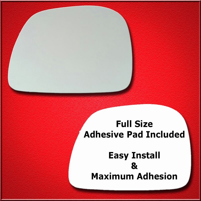 Mirror Glass Replacement + Full Adhesive for 99-07