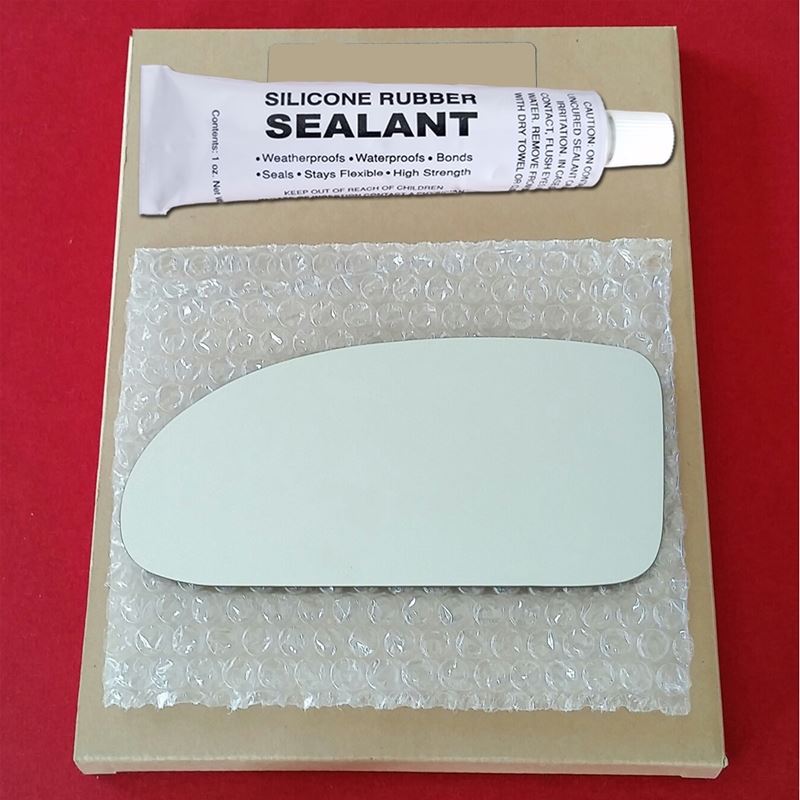 Mirror Glass Replacement + Silicone Adhesive for F