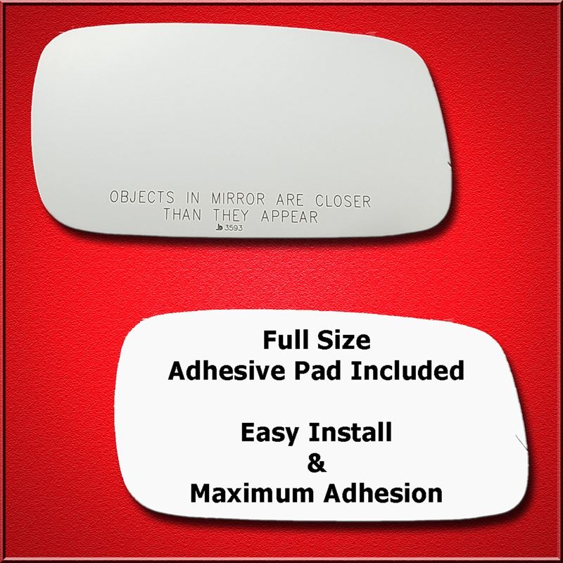 Mirror Glass + Full Adhesive for Saab 9-3, 9-5, 90