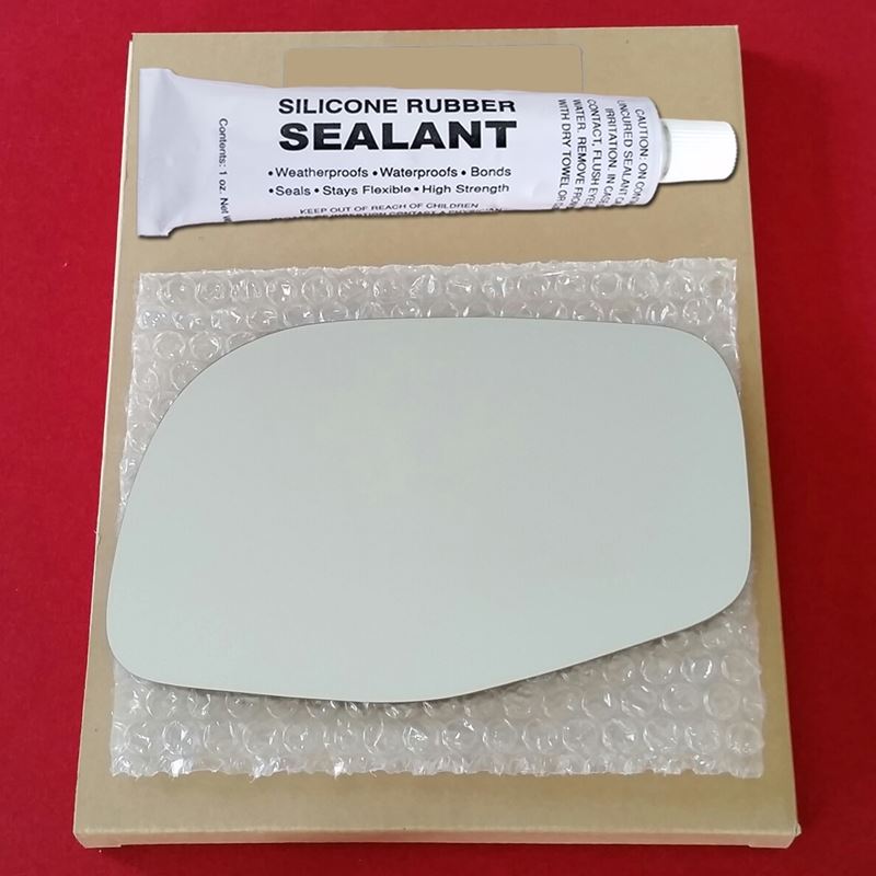 Mirror Glass Replacement + Silicone Adhesive for E