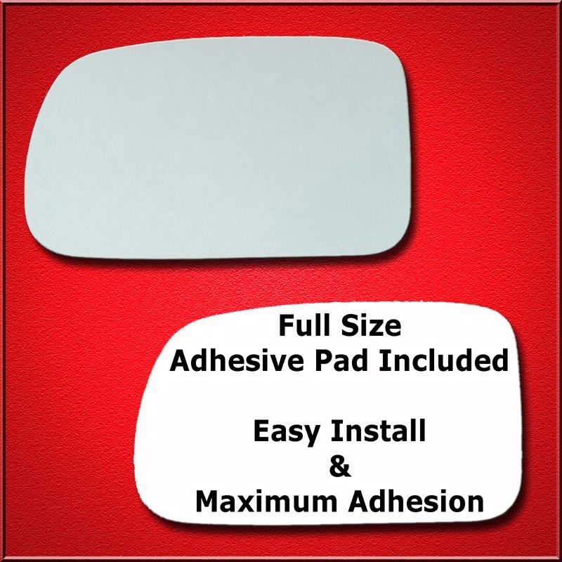 Mirror Glass Replacement + Full Adhesive for 93-02