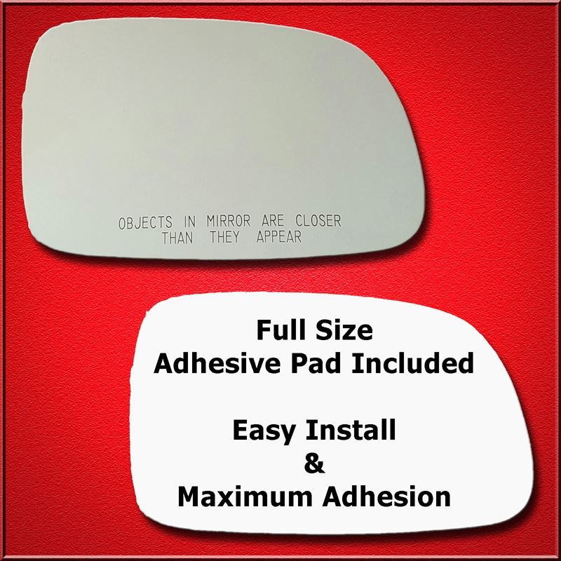 Mirror Glass Replacement + Full Adhesive for 98-03