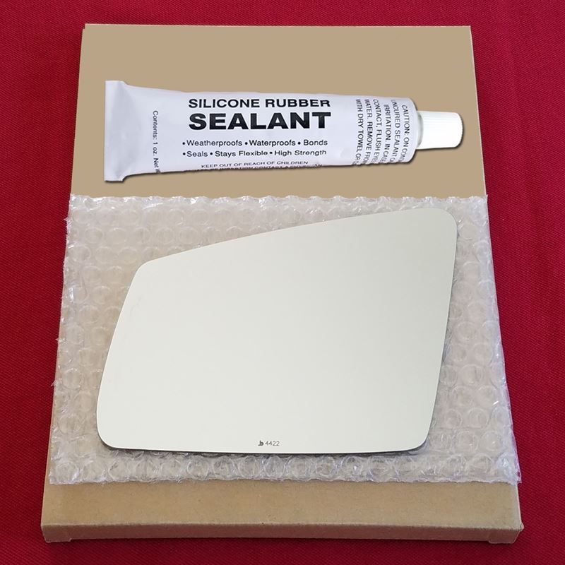 Mirror Glass Replacement + Silicone Adhesive for C