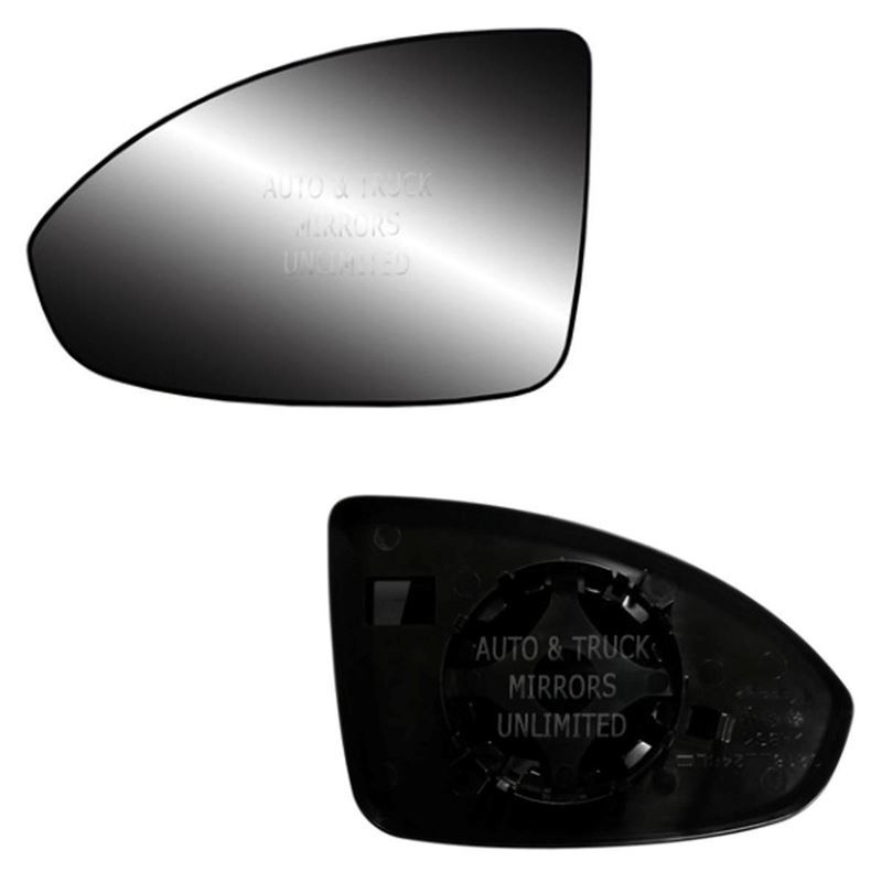 Fits 11-13 Cruze Driver Side Mirror Glass with Bac