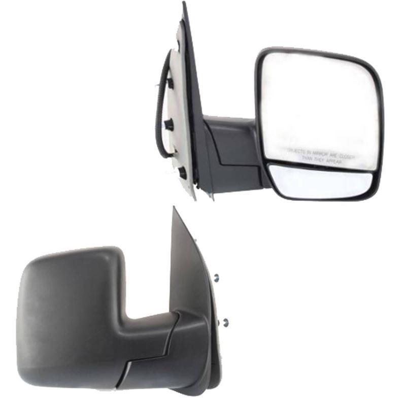 Fits 02-07 Ford E-Series Passenger Side Mirror Ass