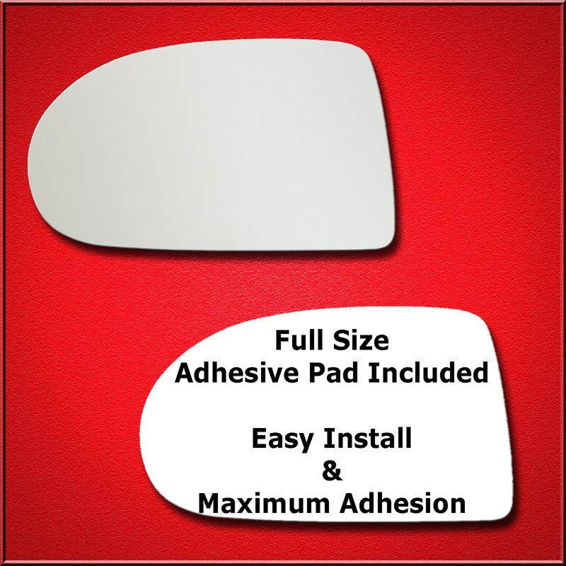 Mirror Glass Replacement + Full Adhesive for 07-17