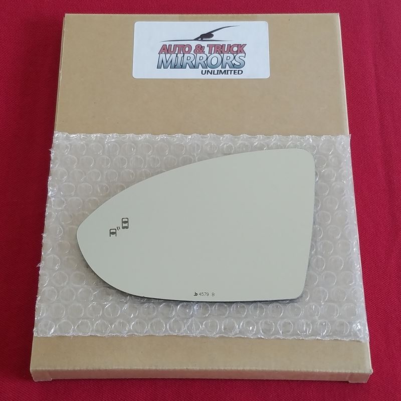Mirror Glass + ADHESIVE for 15-18 Volkswagen Golf,