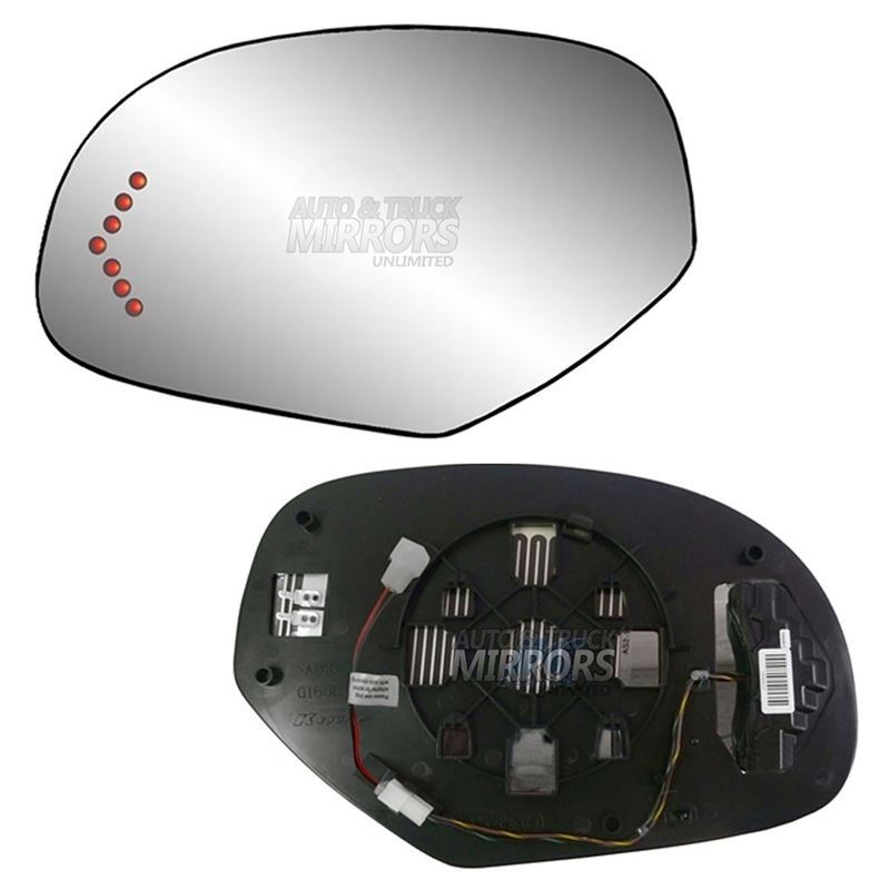 Fits 08-13 Chevrolet Tahoe Driver Side Mirror Glas