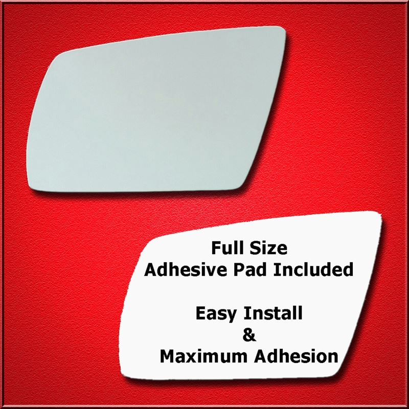 Mirror Glass Replacement + Full Adhesive for 01-05