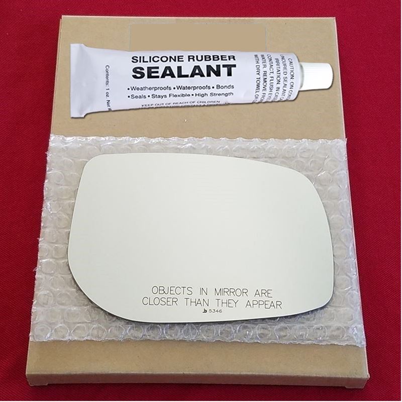 Mirror Glass Replacement + Silicone Adhesive for C