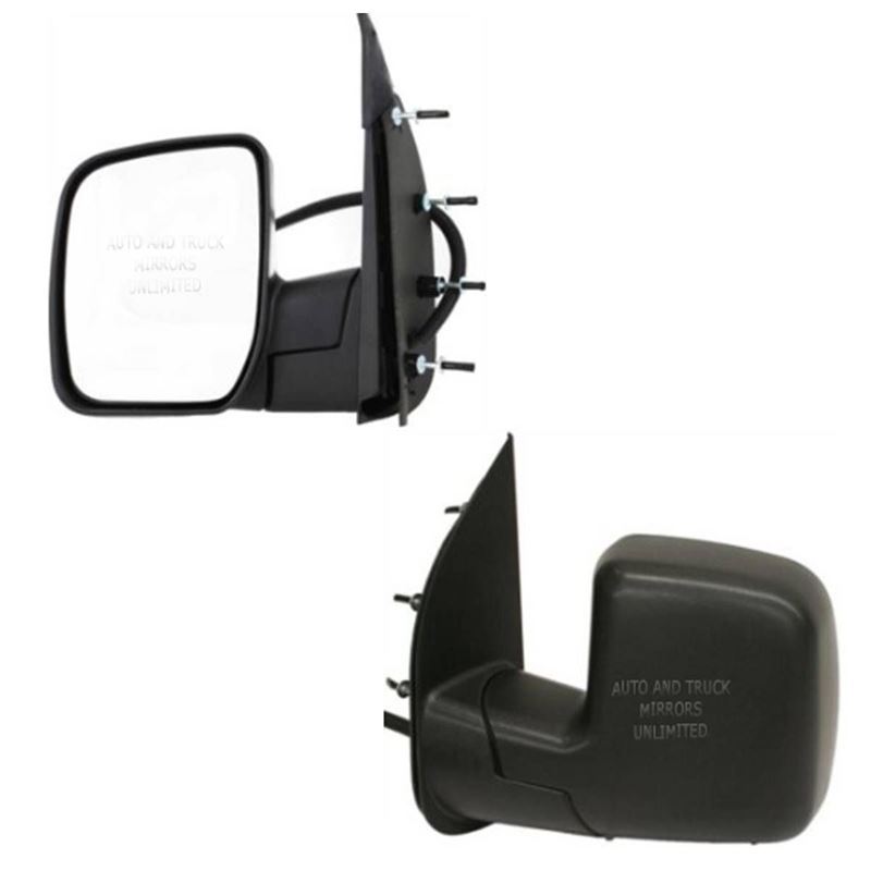 Fits 02-08 Ford E-Series Driver Side Mirror Assemb