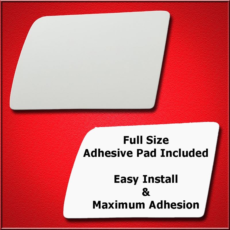 Mirror Glass + Full Adhesive for Chevy Pickup, GMC