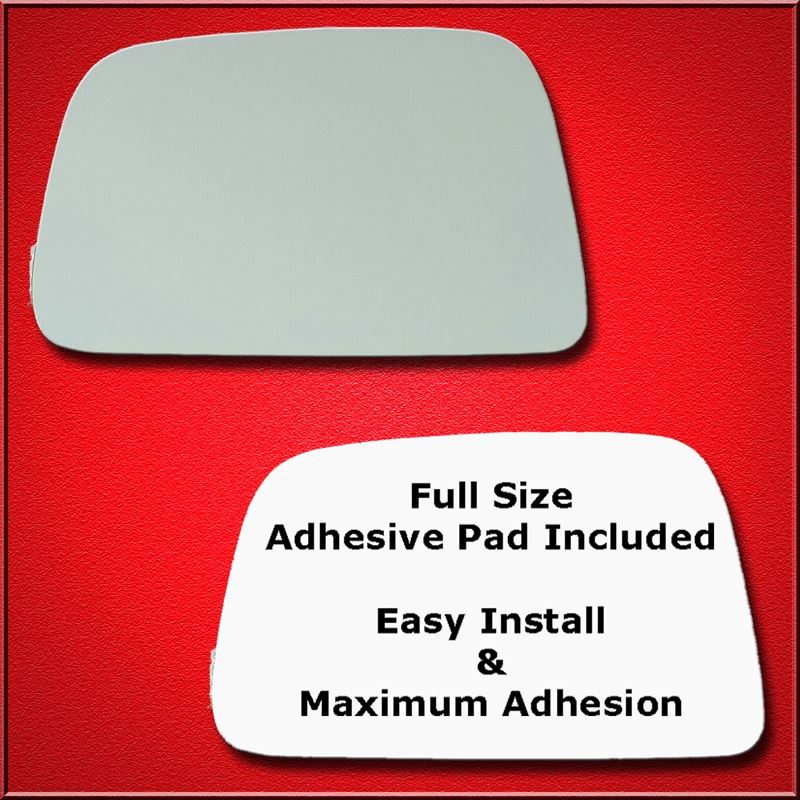 Mirror Glass Replacement + Full Adhesive for 95-00